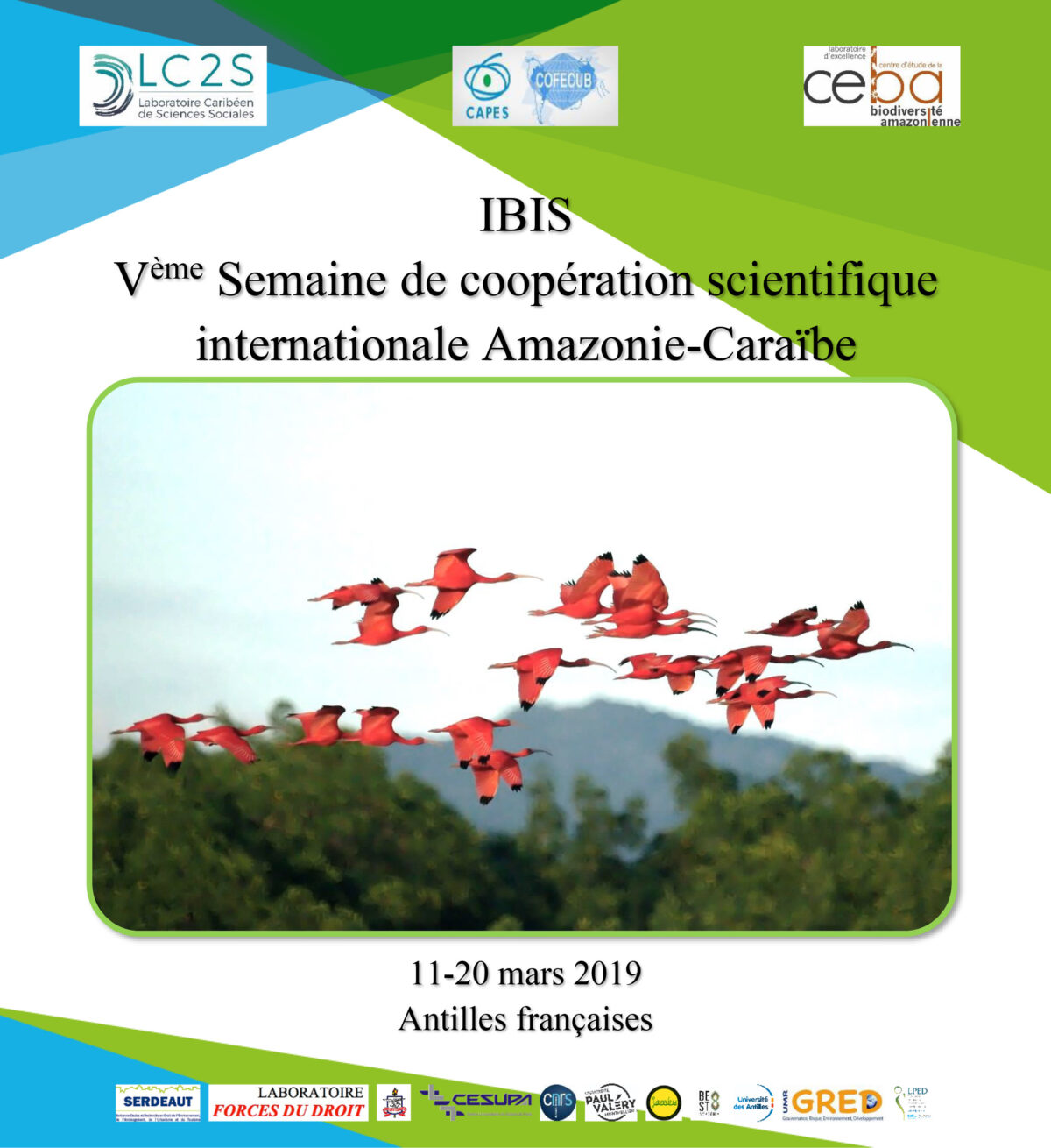 IBIS : Vème semaine de coopération scientifique internationale Amazonie-Caraïbe