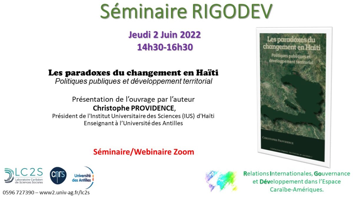 SÉMINAIRE DE RECHERCHE